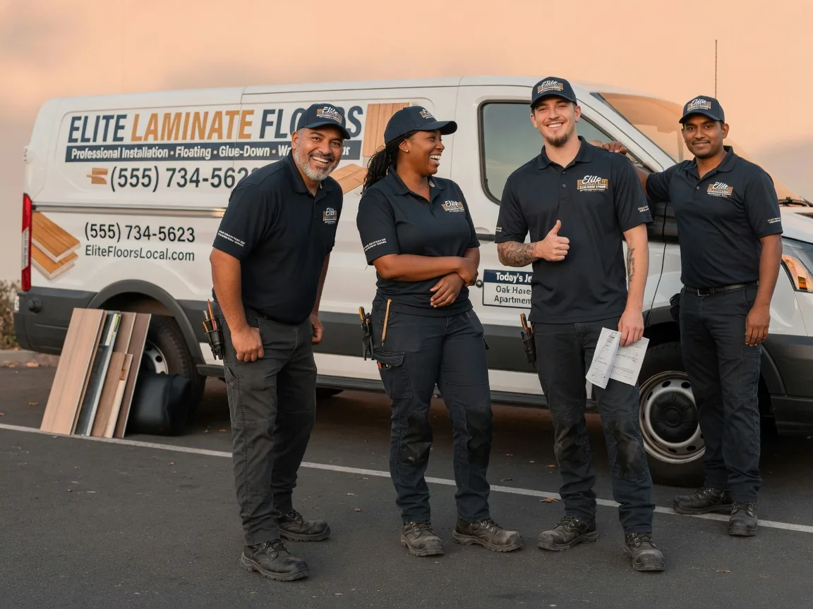 Laminate flooring installation company in Midland, MI